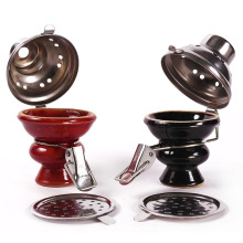 Woyu manufactory Wholesale  ceramic bowl Iron shisha hookah hat